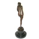 Bronzefigur, Bronze Skulptur, Tanz der Harlekinade, Tänzerin sign. D.H.Chiparus