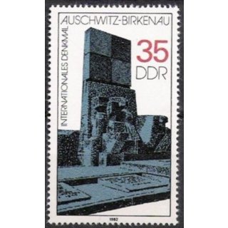 DDR Nr.2735 ** Gedenkstätte Auschwitz Birkenau 1982, postfrisch