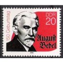 DDR Nr.3310 ** 150.Geburtstag von August Bebel 1990,...