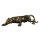 Panther, Puma, Raubkatze, Tierfigur, Gusseisen Tierskulpur in Bronzeoptik 41 cm