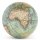 Taschenglobus Globus nach Vaugondy, Die Welt als Bällchen in einer Pappschachtel