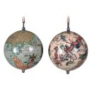 Miniatur Globen Paar, Historischer Globus je für den...