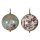Miniatur Globen Paar, Historischer Globus je für den Himmel und die Erde