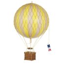 Historischer Gasballon Gelb-Weiß, Modell Ballon mit...
