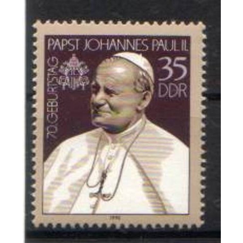 DDR Nr.3337 ** Johannes Paul II 1990, postfrisch