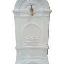 Standbrunnen, Brunnen, Zapfstelle, Wiener Zierbrunnen, Wasserstelle Weiß 83 cm