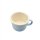 Emaille Espressotasse, Mokkatasse, kleine Tasse Pastell Hellblau 5 cm