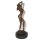 Bronzefigur, Erotische Bronze Skulptur Erwachen, Akt Figur sign. Milo