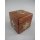 Würfel Set, Würfelspiel in maritimer Holzbox aus Mahagonie und Messing