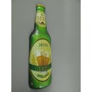 Blechschild, Reklameschild Flasche, Drink Beer, Kneipen Schild, 61x18 cm