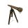 Stand Teleskop, Stativ Fernrohr mit Holz Tubus, maritimes Tripod Mono Okular