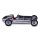 Mercedes Silberpfeil W25, Modell Rennwagen, Modellauto, Spindizzy Car roter Sitz