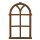Eisenfenster, Antikes Stallfenster, Gusseisen Fenster mit halbrundem Oberlicht