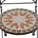 Gartenstuhl Florenza, Mosaik Möbel im Mediterrane Stil, Stuhl Eisen