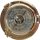 Marine Barometer, XXL Barometer im Bullauge, Instrument Messing poliert Ø 22 cm