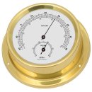 Comfortmeter, Maritimes Thermohygrometer, Messing poliert...
