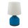Tischleuchte, Tischlampe, Maritime Terrakotta Lampe Blaue Lagune 46 cm