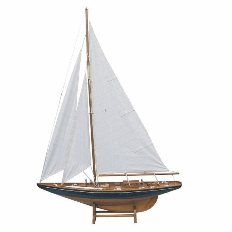 Segelyacht, J Klasse Yacht, Modell Segelschiff der 30er Jahre