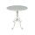Gartentisch, Tisch, Nostalgie Gartenmöbel, Beistelltisch Eisen, Weiß, 60 cm