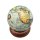 Historischer Globus, Tischglobus, Erdglobus Kugel auf Edelholz Sockel