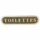Türschild "Toilettes" Maritimes Kabinen...