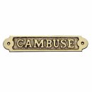 Türschild "Cambuse", Maritimes Kabinen,...