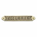 Türschild "Toilettes", Maritimes Kabinen,...