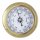 Barometer, Maritimes Schiffsbarometer im Messing Gehäuse Ø 14,5 cm