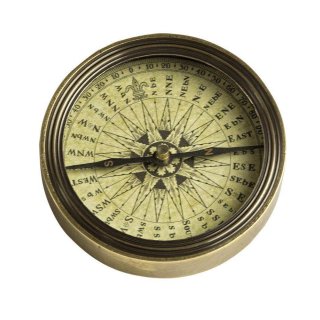 Tischkompass, Magnetkompass, Antiker Barocker Kompass,...
