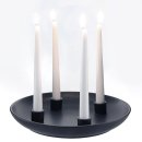 Kerzenleuchter, Kerzenschale mit 4 Haltern, Teller Kerzenhalter, Multi Leuchter