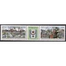 DDR Nr.3338/39 ZD ** Briefmarkenausstellung 1990, postfrisch