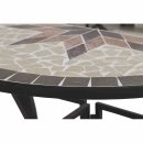 Halbrund Tisch Constanza, Anstelltisch, Mosaik Möbel im Mediterrane Stil