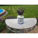 Lavendel Milchkanne, Pflanztopf, Blumentopf, Pflanzgefäß im Landhaus Stil