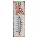 Rosen Thermometer, Blech Thermometer mit...