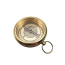 Marine Kompass, Taschenuhren Kompass mit Anker Symbol, Messing Kompass