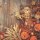 20 Servietten, Lustige Vogelscheuche und Erntegaben, Herbstszene 33x33 cm