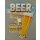 Blechschild, Reklameschild, Beer How Bout a Cold One, Gastro Wandschild 37x30 cm