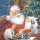 20 Servietten Weihnachten, Weihnachtsmann überprüft die Wunschliste 33x33 cm