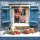 20 Servietten Weihnachten, Weihnachtlich geschmücktes Fenster 33x33 cm