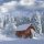 20 Servietten Weihnachten Sonniger Wintermorgen in verschneiter Landschaft 33x33