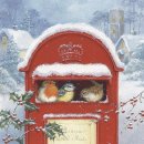 20 Servietten Weihnachten, Der Rote Briefkasten vom...