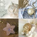 20 Servietten Weihnachten, weihnachtlicher Engel, Perlen...