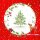 20 Servietten Weihnachten, Rehkitz und Vögelchen mit Weihnachtsbaum 33x33 cm