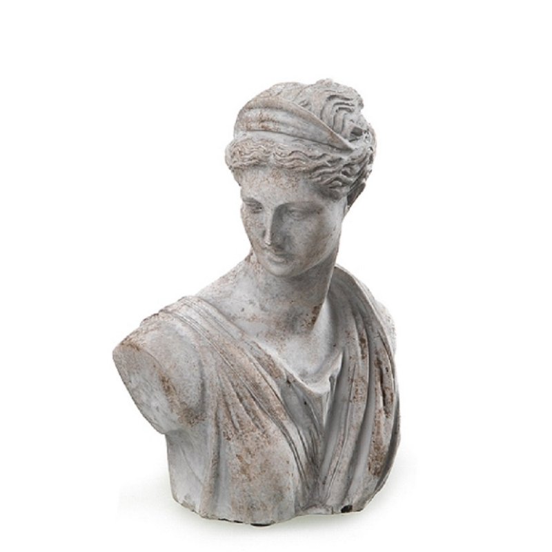 Venus Büste, Antiken Skulptur, Frauenbüste aus Beton 21 cm