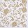 20 Servietten goldene Arabesken, Blütenranken Gold auf Weiß 33x33 cm