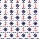 20 Servietten Maritime Symbole mit Anker und...