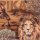 20 Servietten Afrika, Aquarell Collage der Tiere Afrikas in der Savanne 33x33 cm