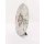 Wanduhr mit Herzen, Tischuhr, romantische Kombi Uhr aus Glas 17 cm