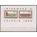 DDR Block Nr.24 ** Briefmarkenausstellung Intermess 1965,...