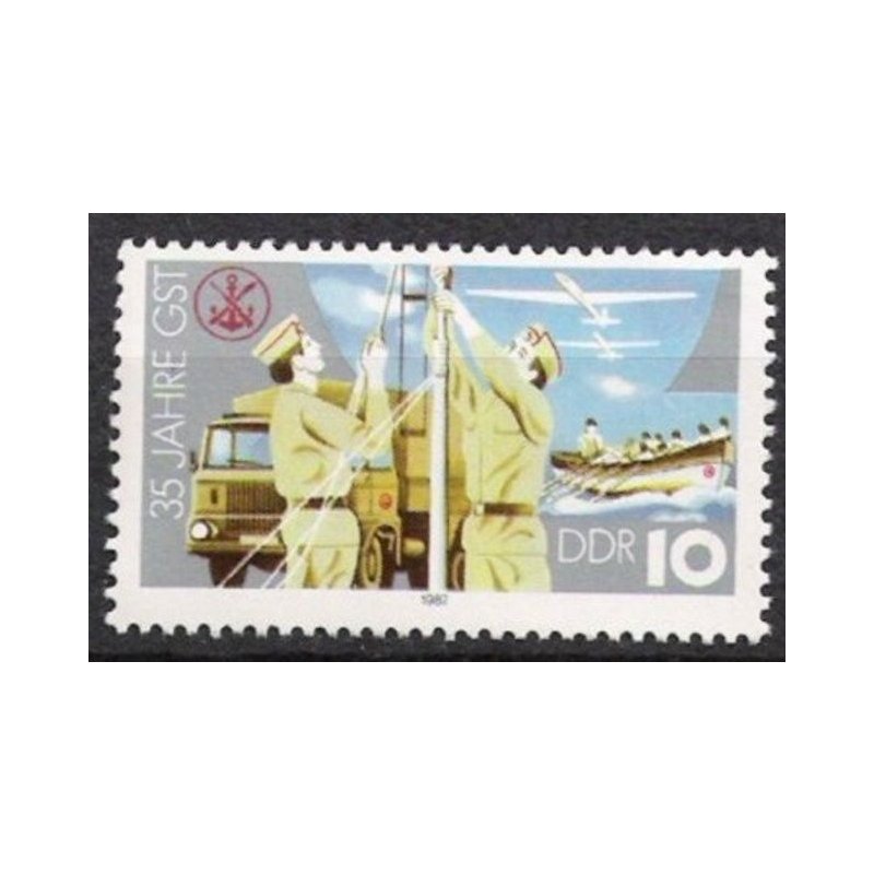DDR Nr.3117 ** 35 Jahre GST 1987, postfrisch